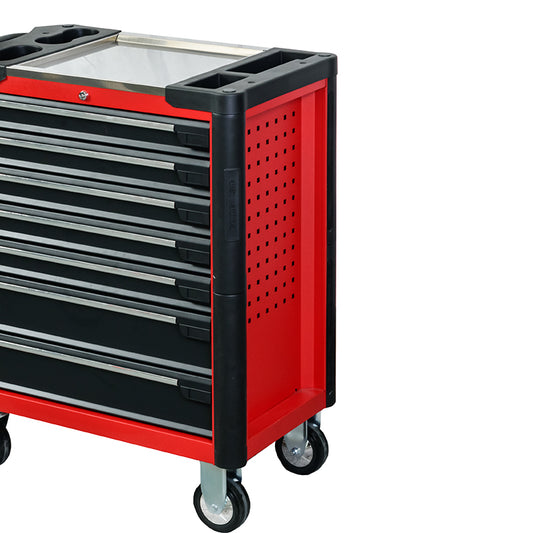 GAODELAI  GL3407 7  Multifunctional toolbox self-priming slider with side handle tool cart